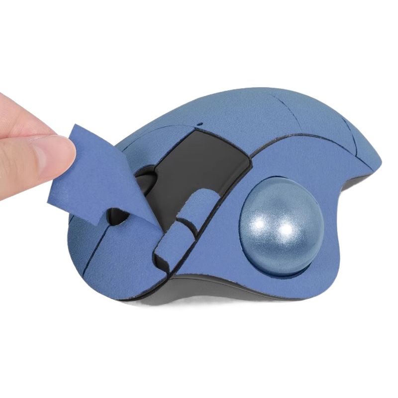 Aplicable Logitech ErgoM575 Trackball Etiqueta engomada antideslizante con todo incluido de piel abatida Etiqueta engomada que absorbe el sudor Almohadilla para los pies Etiqueta engomada para los pies