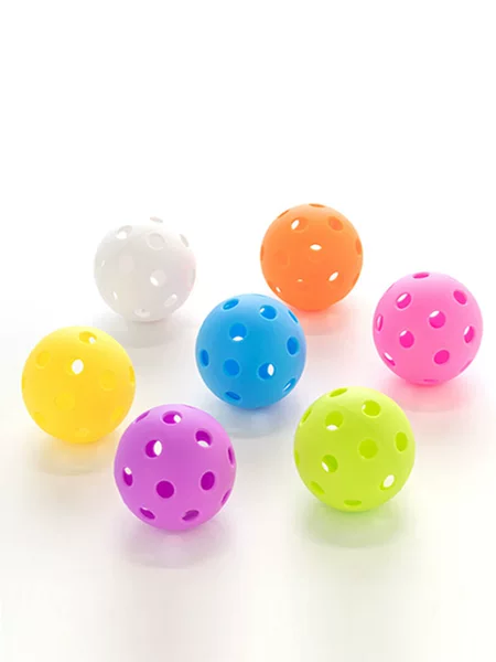 Manufacturer of Pickleball Balls, Injection-Molded Pe Ultra-Hard Rotational Molded Balls with Holes, Factory Wholesale Pickleball Balls with 26 Holes and 40 Holes