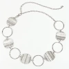 Large circle 108-silver