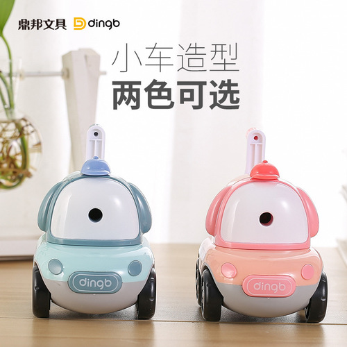 Creative pencil sharpener, adjustable thickness, anti-bite lead pencil sharpener, hand-crank pencil sharpener, children's cartoon pencil sharpener wholesale