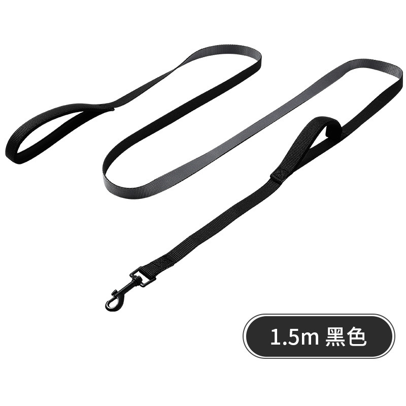 Transfronterizo nuevo suministros para mascotas cuerda de tracción perro grande y mediano perro correa de tracción nylon anti-disturbios cuerda de tracción de perforación