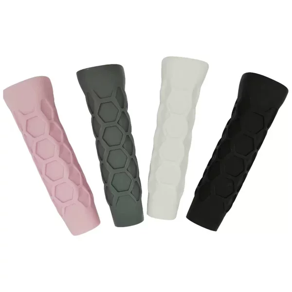 Cross-Border Pickleball Racket High Elastic Silicone Racket Grip Cover Octagonal Honeycomb Silicone Handle Protective Cover Universal