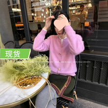 MONA 绵羊毛 山羊绒混纺 内搭保暖 针织打底衫上衣女小个子 新款