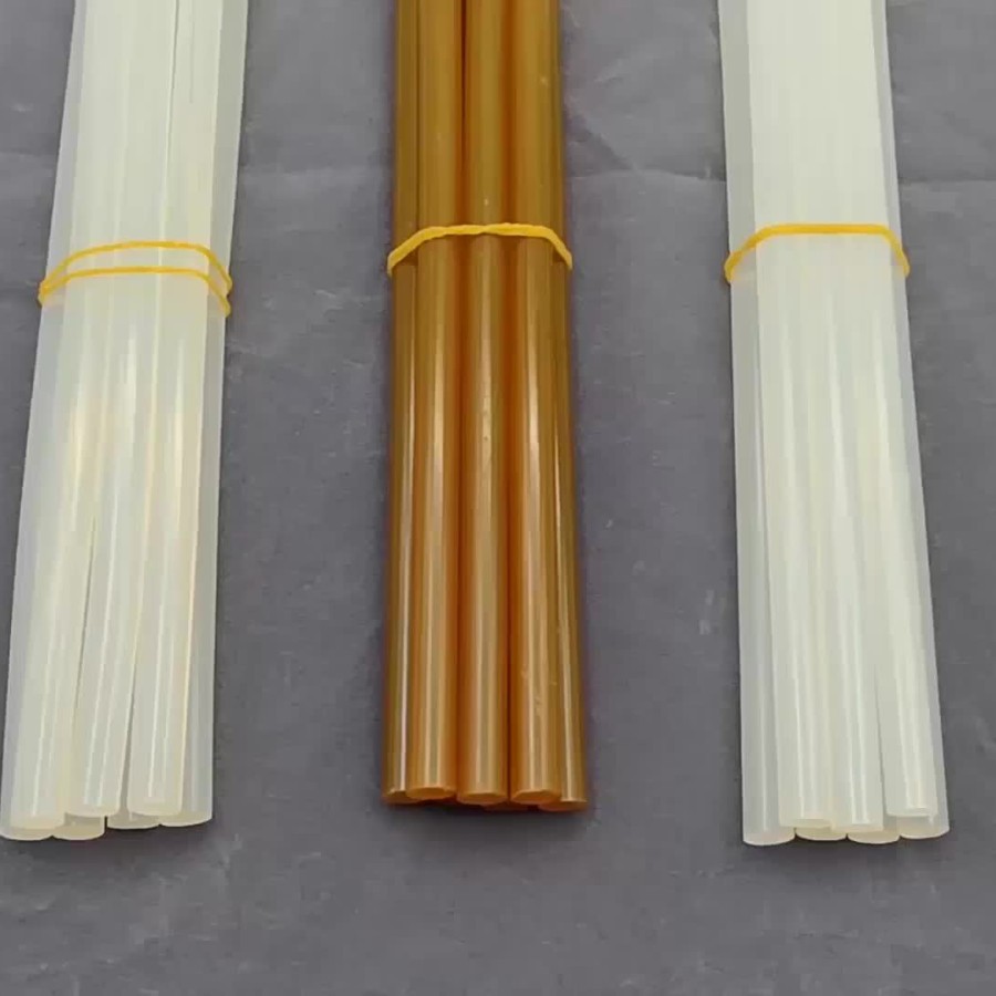 【热熔胶棒批发】高粘性热熔胶棒7mm11mm热熔胶条透明高粘胶棒