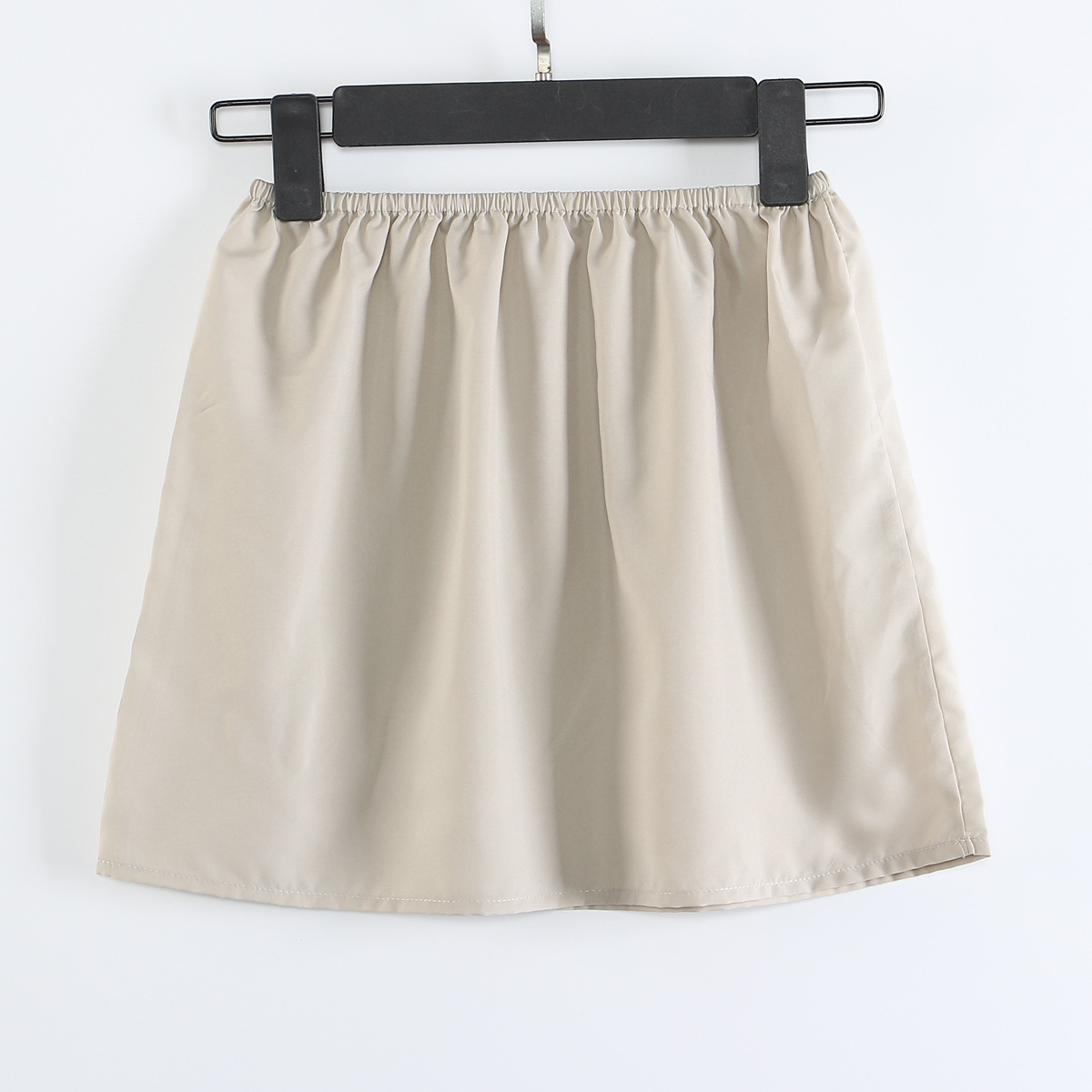 Jupe K à taille élastique et volantée, personnalisée pour femme_voghion.com