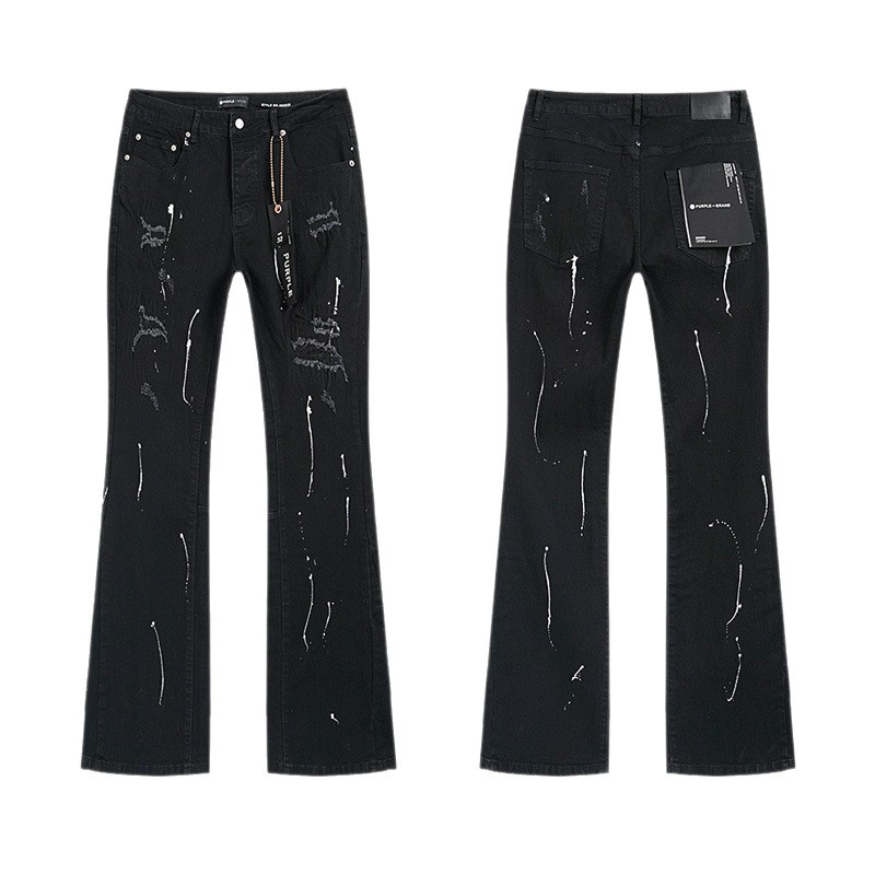 Europa y los Estados Unidos SS versión correcta de la marca púrpura, jeans de lavado en agua para hombres y mujeres, fábrica de Guangzhou en stock