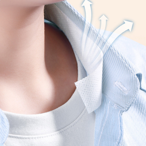 Collar sticker anti-dirty wholesale self-adhesive disposable whole roll household anti-wear non-woven anti-perspirant breathable sweat-absorbent sticker for men and women