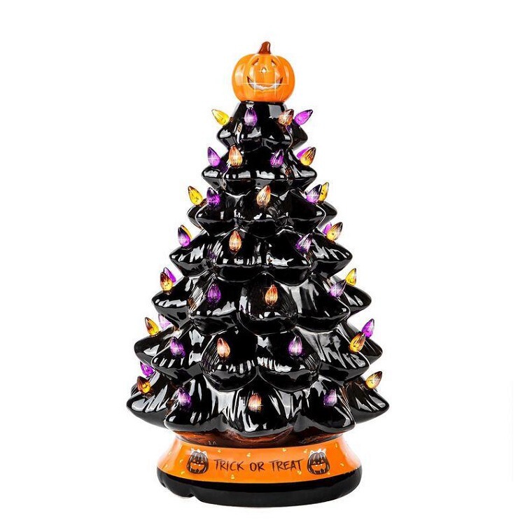 国境を越えた独立駅hallowen treeハロウィーン発光装飾品ハロウィーンツリープレゼント|undefined