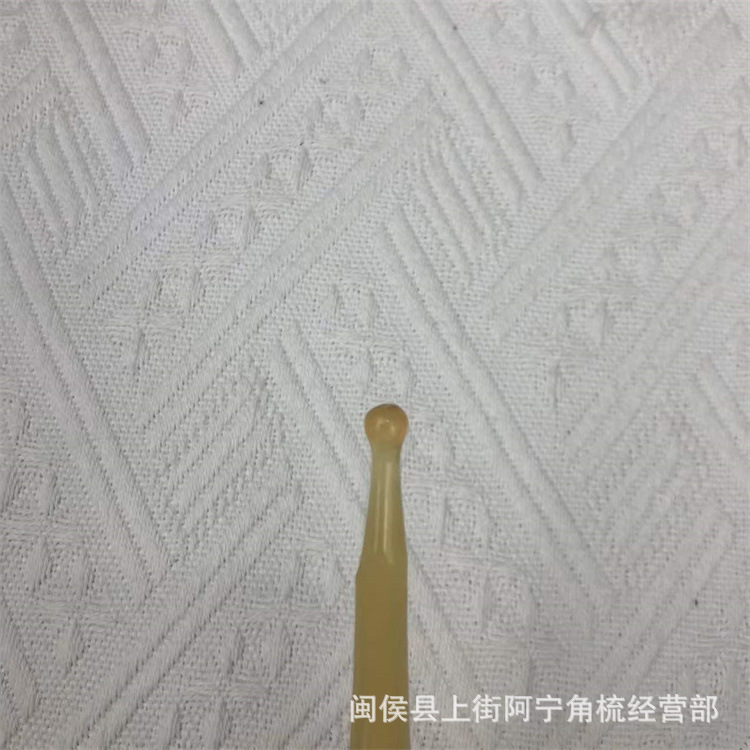 Goat Horn Gua Sha Facial Massage Stick 12cm Meridian Acupoint Beauty Tool for Face and Eye Care specifications