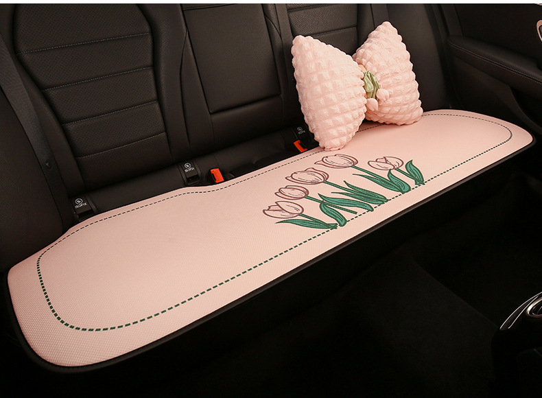 26 Car Seat Cushions, Universal for All Seasons, Breathable Seat Cushions, Mesh Anti-Slip, Cute Cartoon Seat Cushions, Summer Single Seat