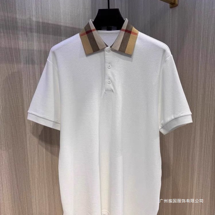 夏季新款衫美式中青年短袖港风男士宽松潮牌休闲翻领恤上衣现货