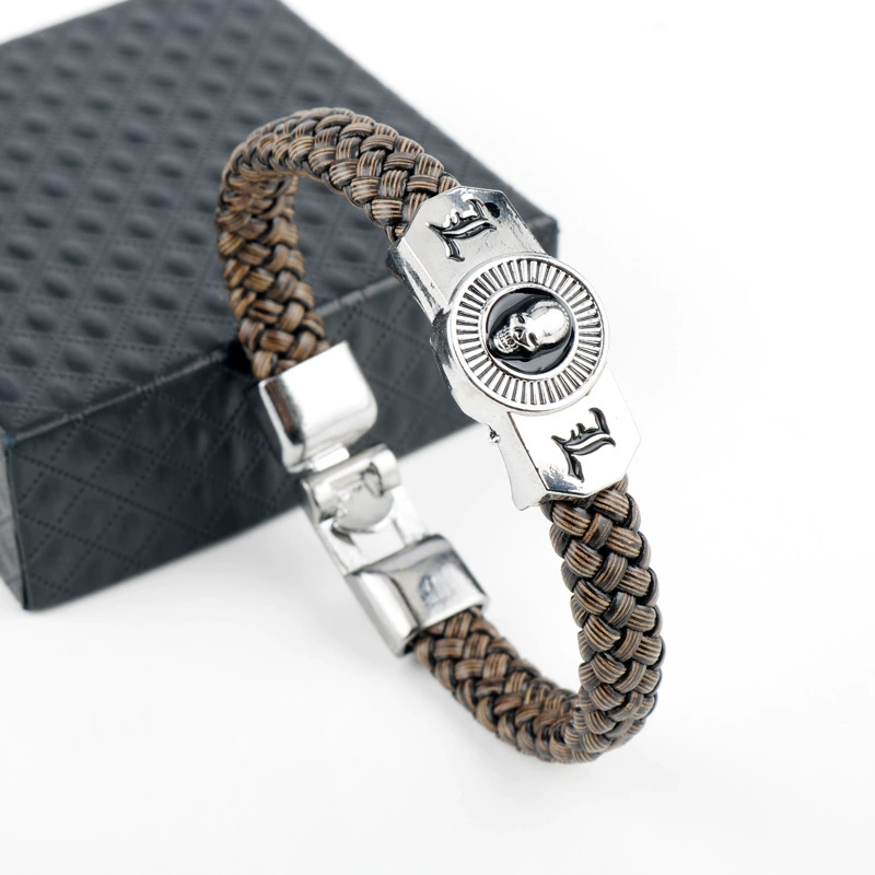 Кросс-бортовое популярное аниме по окружению deth Note Death Note Skeleton Skills Skin Bracelet Weaving Bracelet