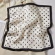 100% Silk Mulberry Silk Scarf Small Square Scarf Women's All-match New Style Fashion Scarf High-end Autumn and Winter Scarf