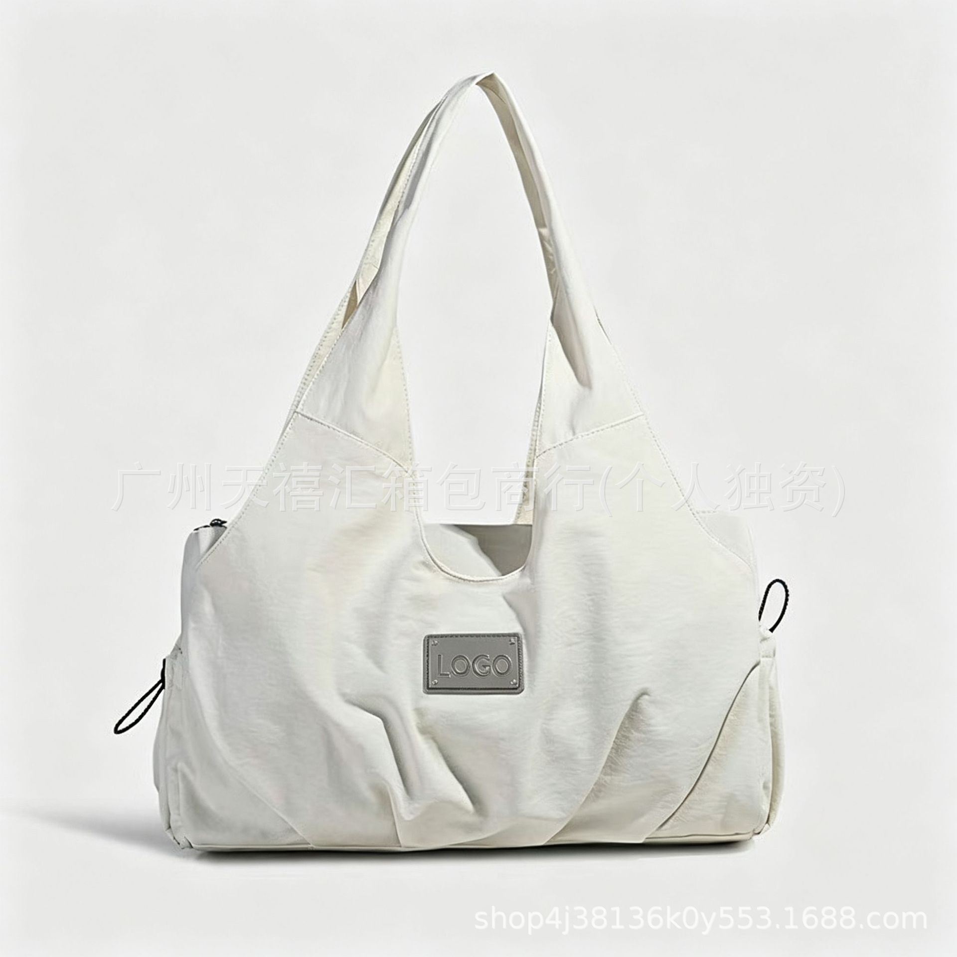AL0 Large-capacity tote bag for women, popular in foreign trade, versatile, lightweight, fashionable, simple nylon bag, casual shoulder bag