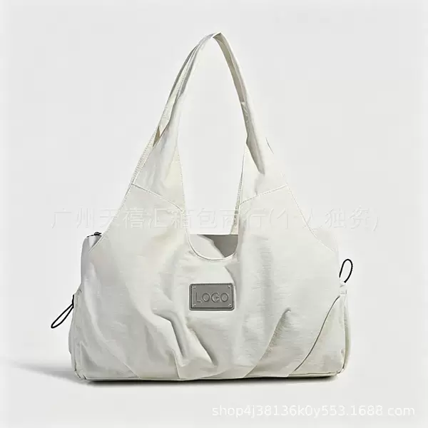 AL0 Large-capacity tote bag for women, popular in foreign trade, versatile, lightweight, fashionable, simple nylon bag, casual shoulder bag