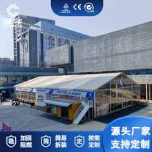 户外铝合金篮球训练馆羽毛球活动篷房网球场大棚体育马术游泳蓬房