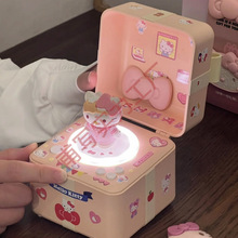 hellokitty唱片机蓝牙音箱小型新款可爱KT猫音响生日女生闺蜜