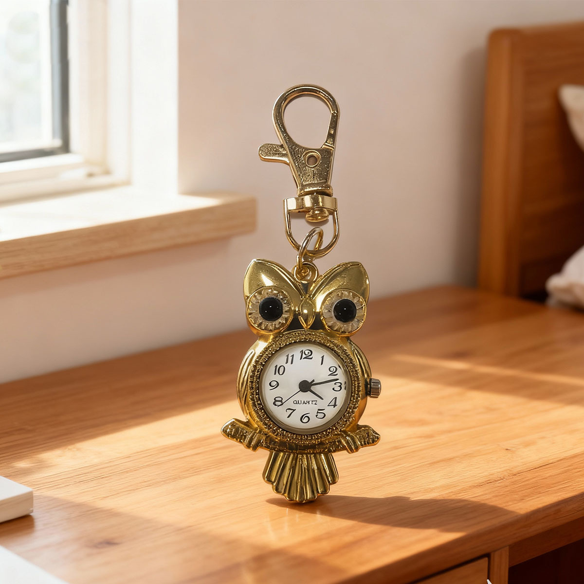 Wholesale New Owl Retro Pocket Watch Personalized Creative Quartz Watch Male and Female Students Korean Version Watch Cute Hanging Watch