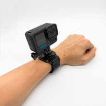 GoPro运动相机配件 360度旋转手臂带大疆Osmo Action 简易手腕带