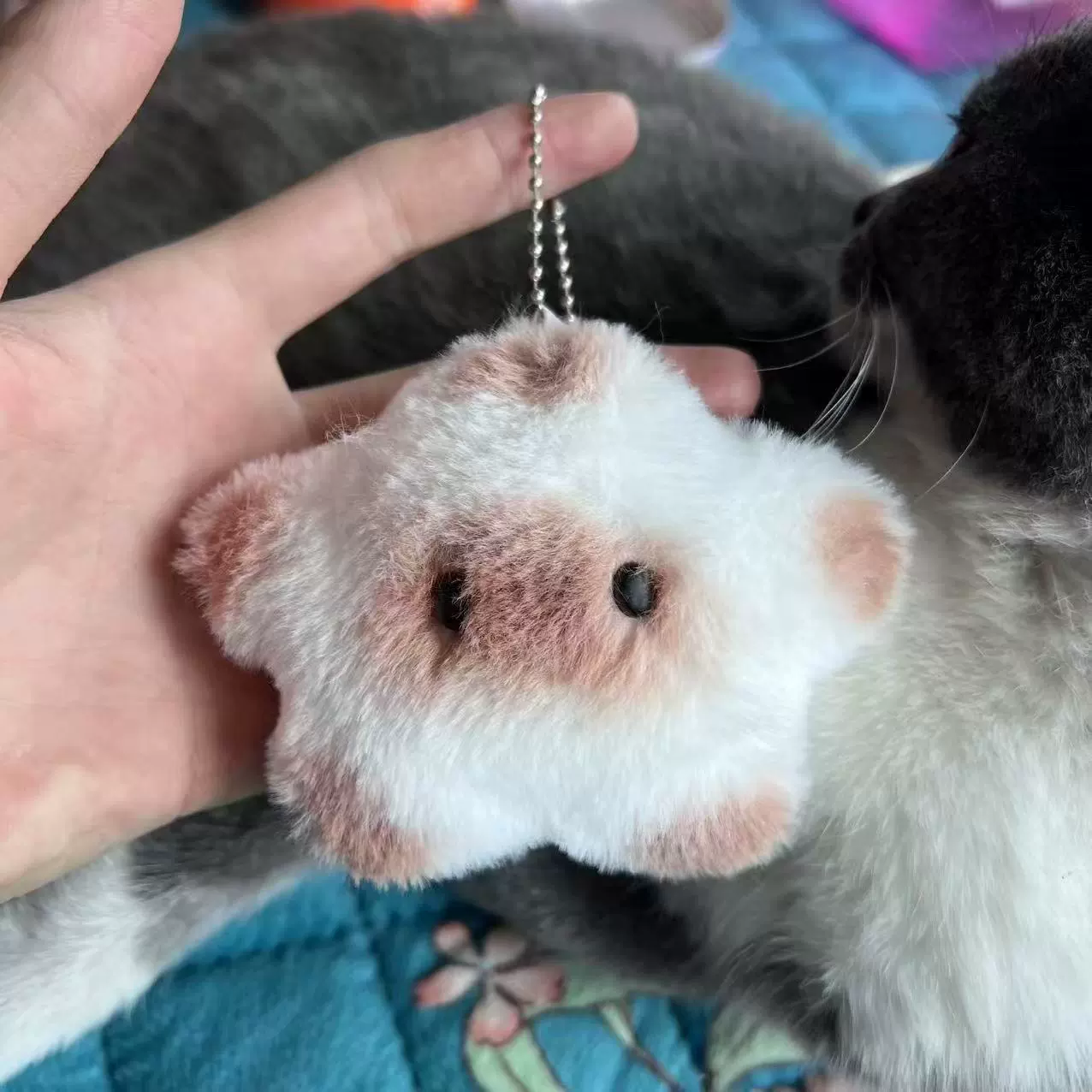 Милая плюшевая игрушка в японском стиле Usagi Usagi, дорогой кулон, мультяшная кукла, брелок