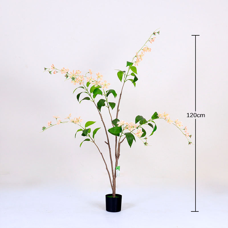 Planta Artificial de Jazmín en Maceta de Plástico para Sala de Estar image 15