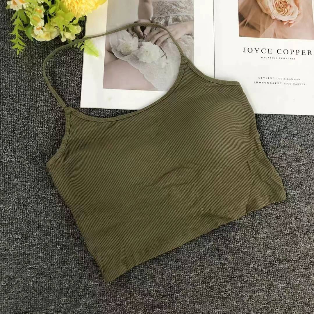 Nueva taza fija sin costuras hermosa espalda sin anillo de acero ropa interior chaleco chaleco sexy ropa interior base sostén al por mayor