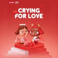 POPMART Bubble Mart CRYBABY Love Tears Series Ручная коробка Blind Box плачет Valentine подарочные украшения