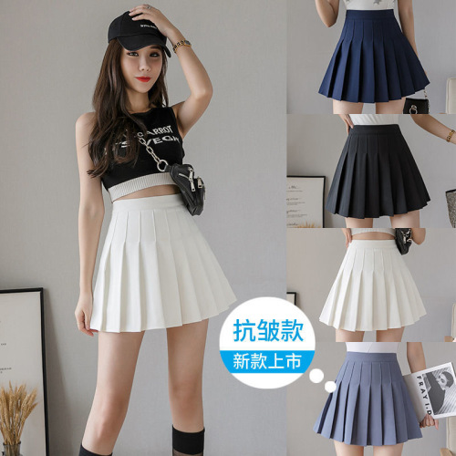 JK uniform shirt skirt dress set women autumn winter two-piece set short skirt long sleeve t-shirt women