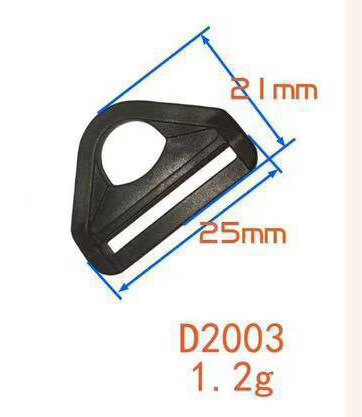 Venta directa de fábrica de hebillas de plástico en forma de D, hebillas de cinco puntas, hebillas triangulares, hebillas de media luna, hebillas de ajuste y hebillas en forma de D. image 16