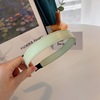 Brand retro polyurethane headband, hair accessory, South Korea, new collection, simple and elegant design