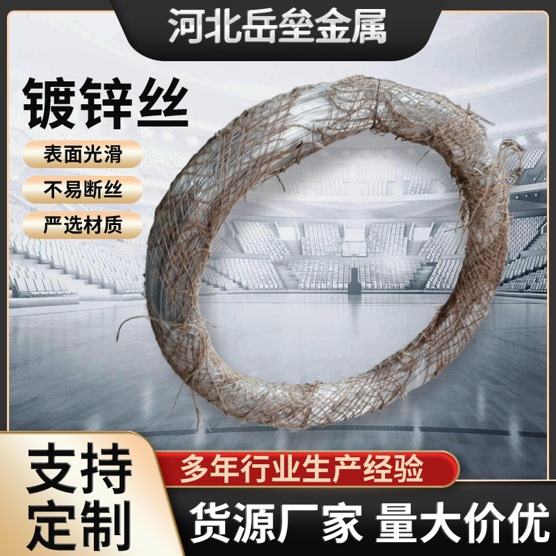 镀锌铁丝果园大棚围栏葡萄架防锈铁丝手工DIY园艺封口捆扎丝现货