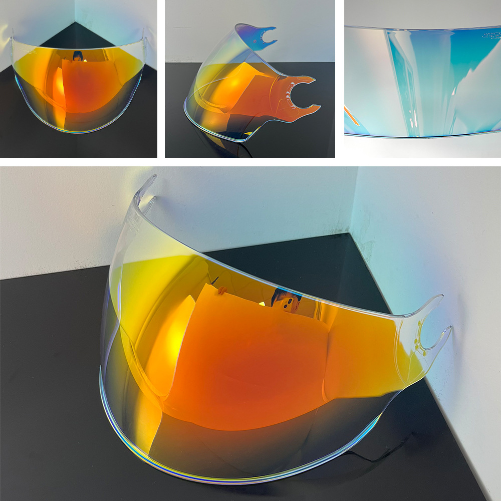 Of562 Motorcycle Helmet Lens Is Compatible with Of562, Airflow Multi-Color Anti-Uv Helmet Lens Base