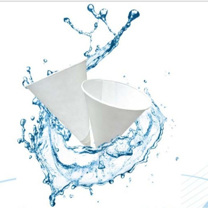 5000只 锥形纸杯 3.7oz一次性机场尖底 三角形 圆锥形纸杯