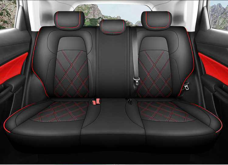 Changan Qiyuan q05 Special Car Seat Cover Four Seasons Universal Full Cushion Leather Breathable Seat Cover Cushion