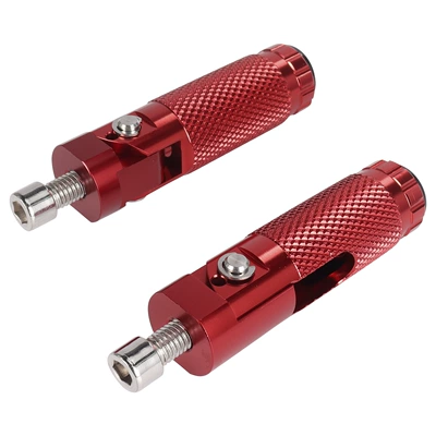Kawasaki modified rear pedal, Motorcycle pedals - red