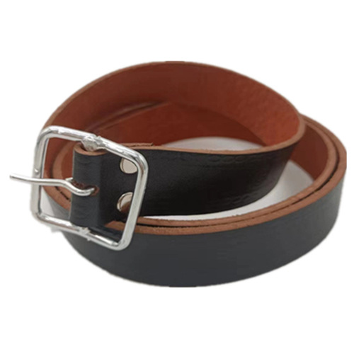 Pigskin pin buckle belt cutting handmade ready-made belt for middle-aged and elderly people labor protection electrician manual labor belt