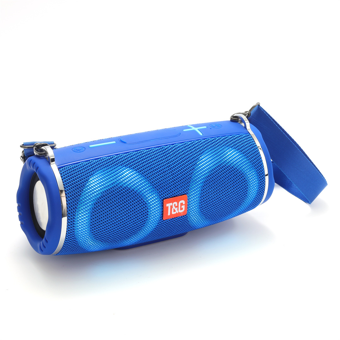 Nuevo TG642 altavoz Bluetooth portátil al aire libre LED luz de color pesado subwoofer batería sonido especial para la danza cuadrada