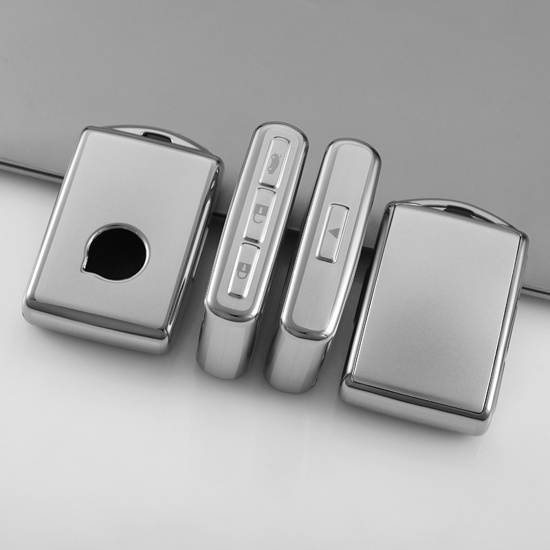 Suitable for Volvo key set xc60 soft rubber xc90 fashion women's 2021 bag s60l car key case buckle