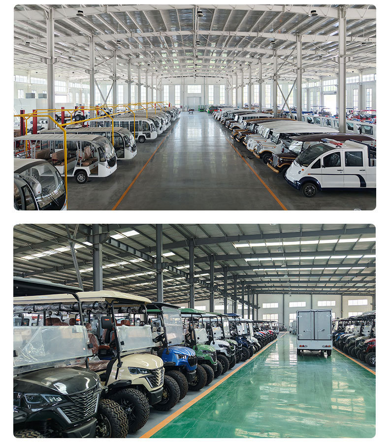 Golf Carts for Export: 2-Seater, 4-Seater, 6-Seater, 8-Seater Electric Golf Carts for Tourist Attractions, Amusement Parks, and Private Properties
