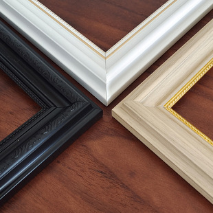 European Style Retro Oil Painting Frame Texture Painting Digital Oil Painting Outer Frame Mounted Empty Frame Wall Hanging