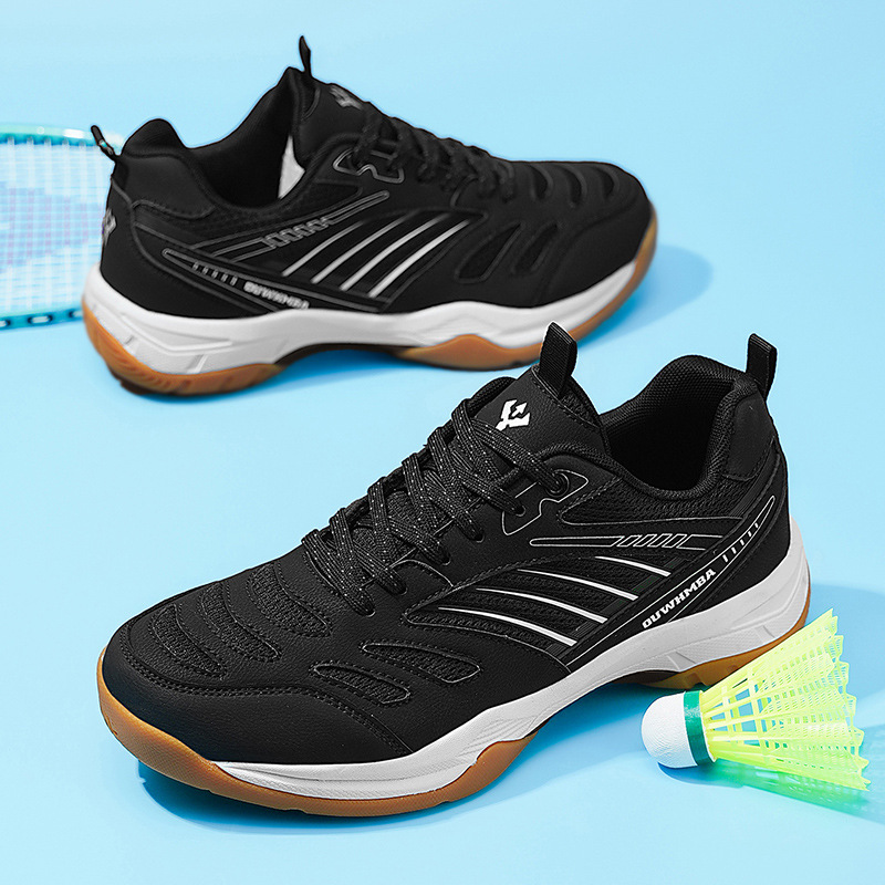 Al por mayor transfronterizo nuevos zapatos de bádminton deportivos al aire libre ligeros y transpirables tenis de mesa profesional zapatos de tenis deportivos casuales