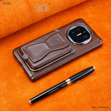 适用华为matex5手机壳新款x6典藏版卡包支架磁吸x3商务网红男皮套