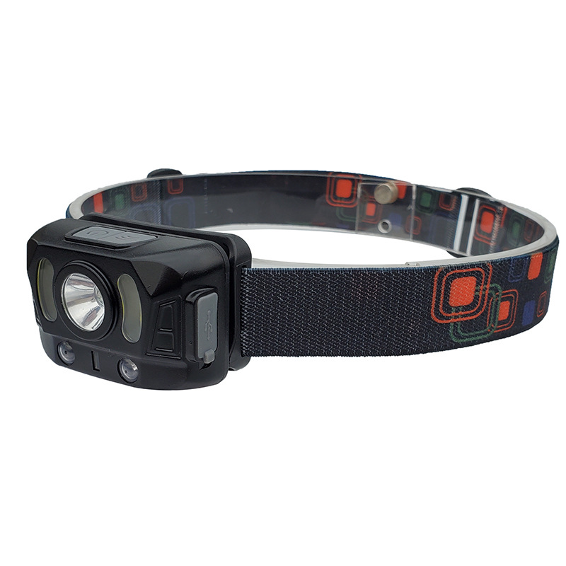 Transfronterizos inteligentes inducción luz alta luz al aire libre led faro portátil recargable luz de pesca nocturna luz de pesca nocturna luz de pesca nocturna al por mayor