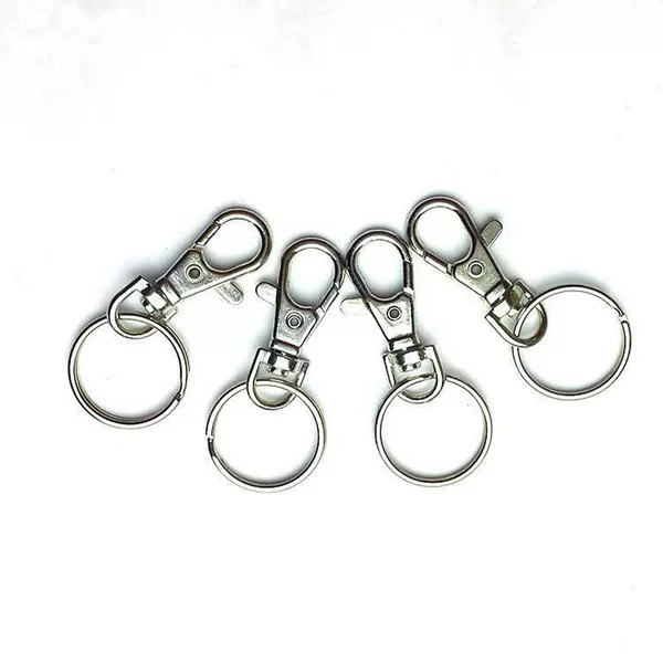 Factory direct supply square scarf buckle creative small gift trend scarf hook key chain diy hardware accessories