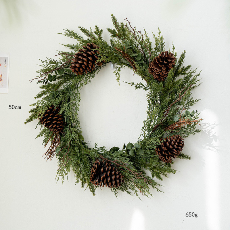 国境を越えた新製品森系クリスマスpe花輪装飾ホームドア掛けクリスマス装飾品シーン配置|undefined