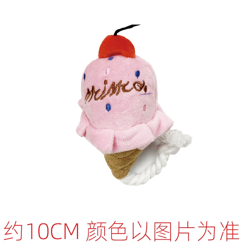 Plush toy pet, sound-making, assorted color designs, weight 1 kg