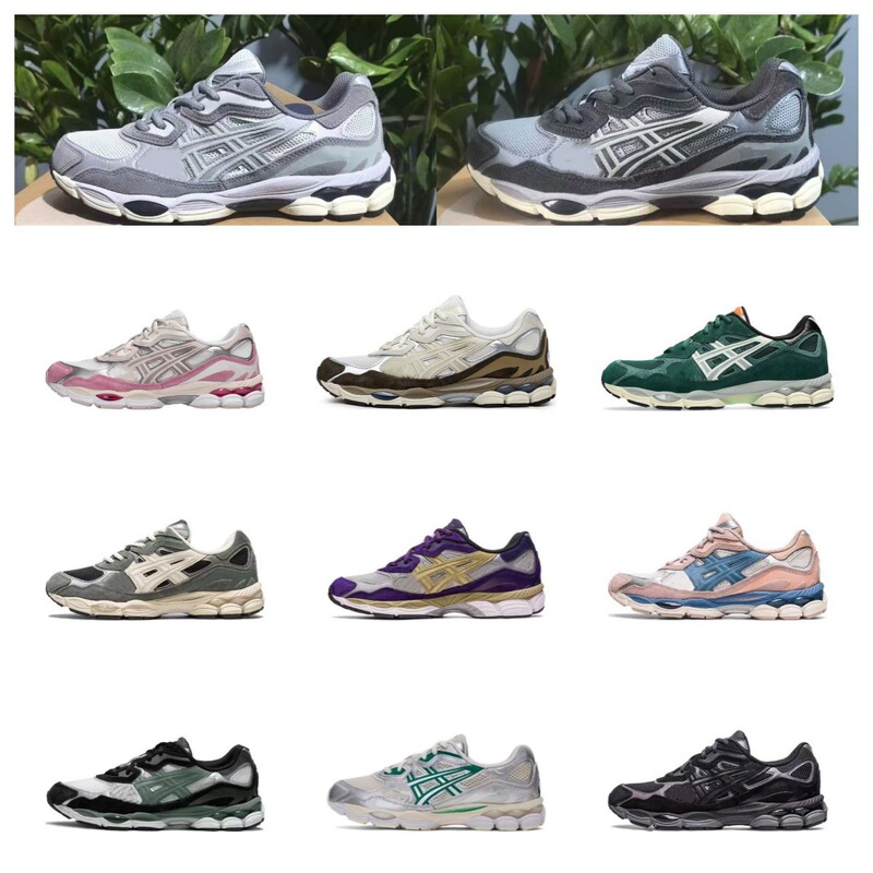 Cross-Border New Export Gel-Nyc Men's and Women's Outdoor Cross-Country Casual Sports Shoes Cushioning Breathable Professional Running Shoes