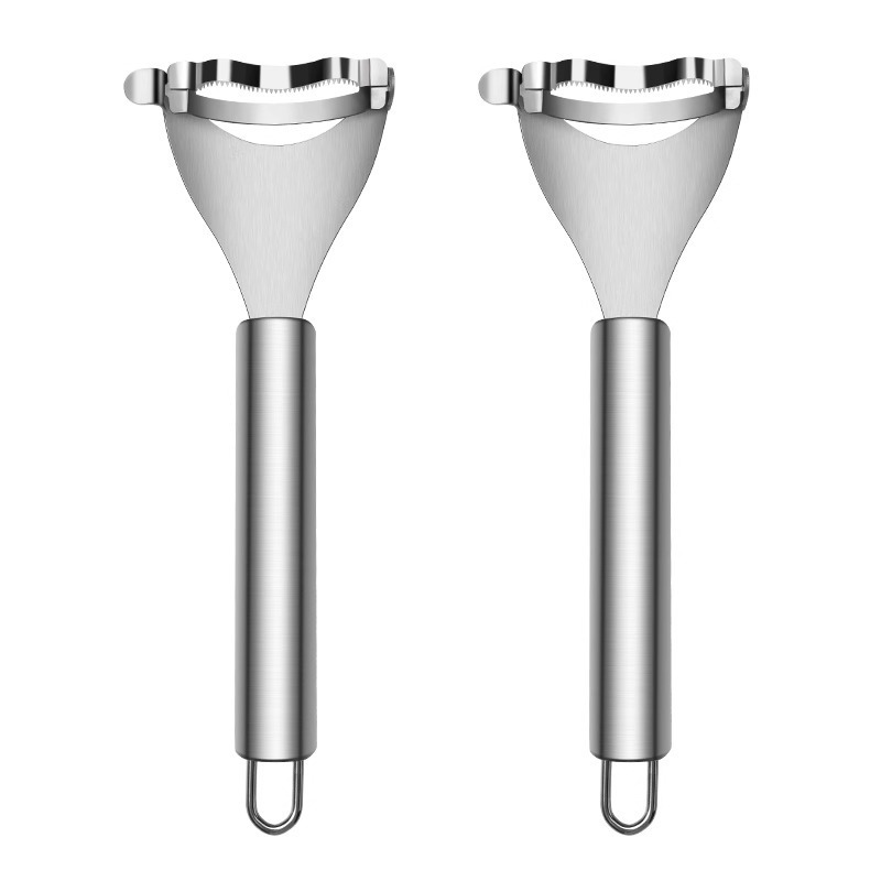 Peeling de maíz de acero inoxidable casero pulsador de maíz raspador de maíz raspador de maíz 1102 sin