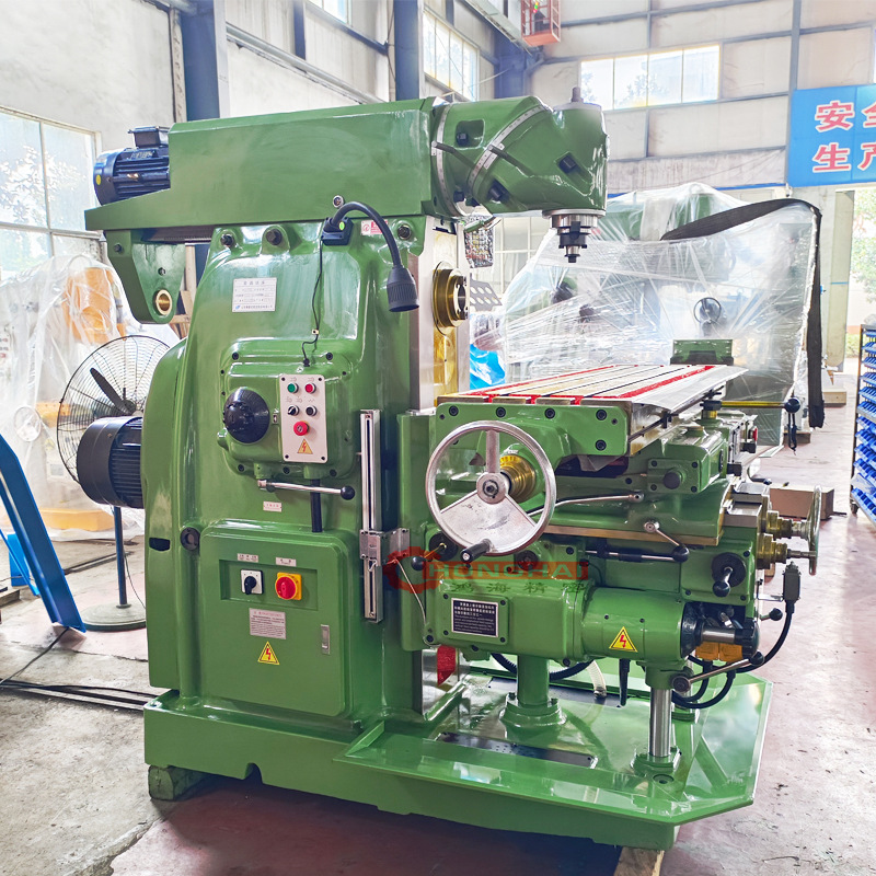 铣床X6240立式升降台铣床带万能回转头立卧两用型铣床