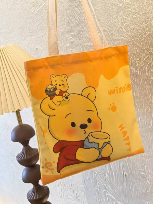 サンリオ日系かわいい漫画キャンバスハンドバッグ化粧バッグ女の子ショルダーバッグ学生|undefined